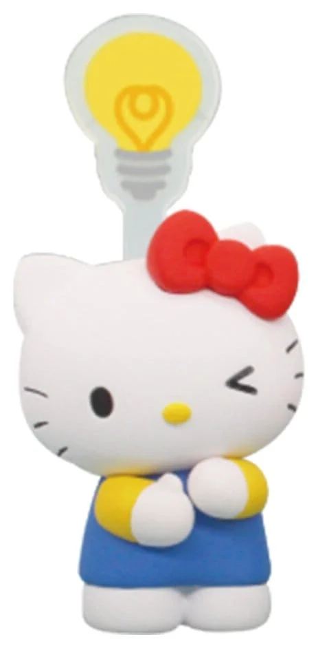 Sanrio Twinchees Mini Figures Hello Kitty & Friends Pikon Mind 5 cm Blind Pack Blind Bag - 1 Unidade Aleatória